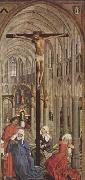 Rogier van der Weyden Crucifixion in a Church (mk08)
